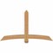 Ekena Millwork Bellingham Timber Gable Bracket, Western Red Cedar, 72"W x 42"H x 3 1/2"D x 5 1/2"F, 14/12 Pitch GBW072X42X0406BEL00SWR - alternate 1